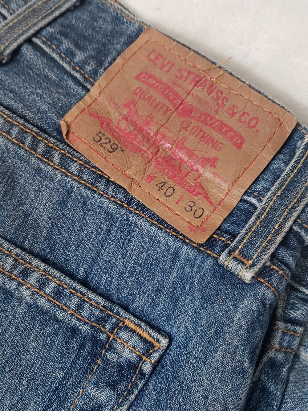 Levi's Men’s 529 Relaxed Straight Jeans - Blue